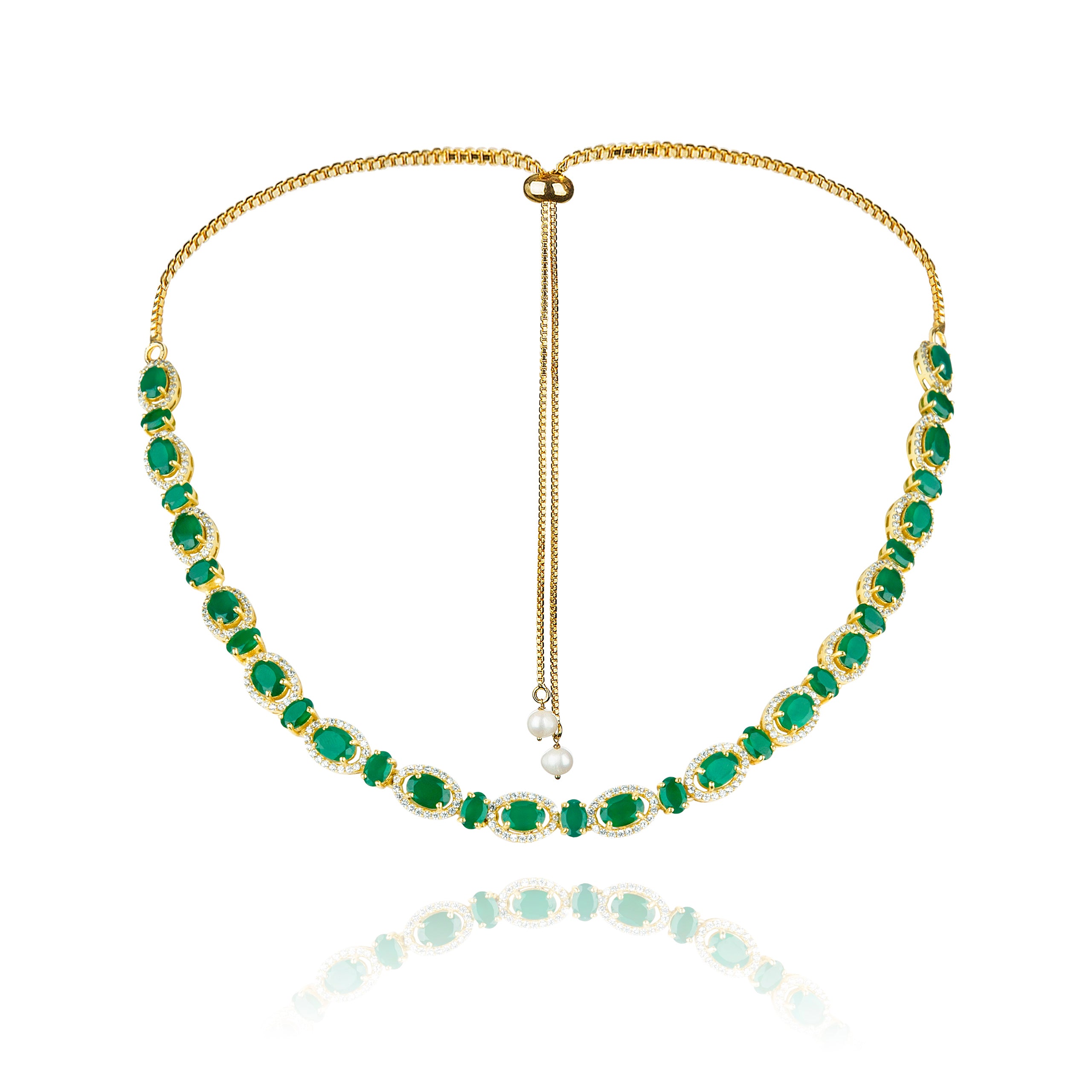 Green Onyx choker Green Onyx choker