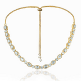 Lynn Aqua Necklace