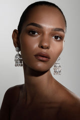 Bambi Jhumki Silver - Opuline