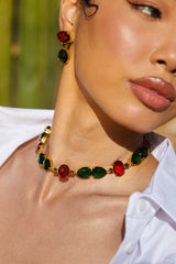 Watermelon necklace
