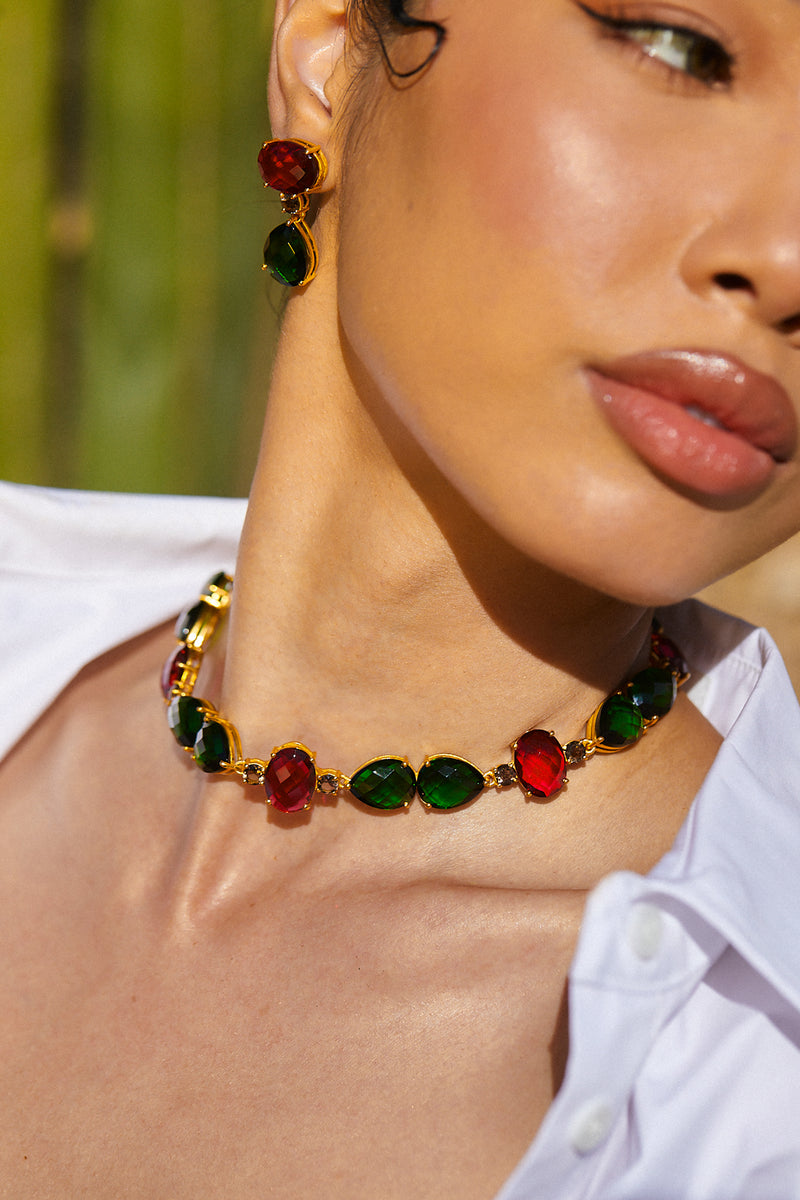 Watermelon necklace