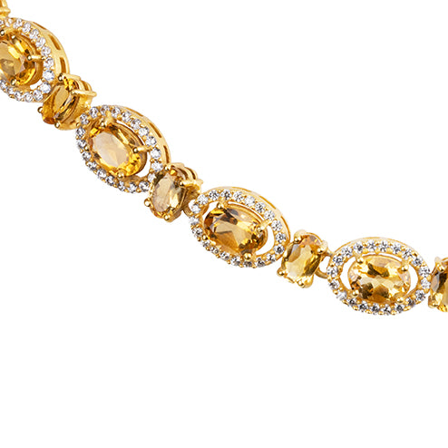 Lynn Citrine Necklace