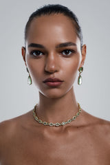 Lynn Peridot Necklace - Opuline