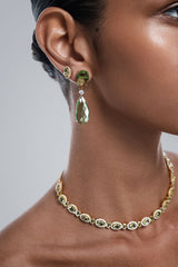Lynn Peridot Necklace - Opuline