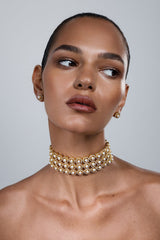 Saeeda Pearl Studs - Opuline