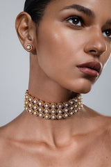 Saeeda Pearl Studs - Opuline