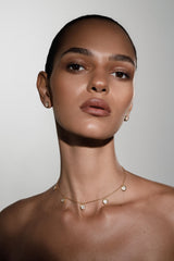 Skye Moonstone Studs - Opuline
