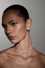 Lynn Aquamarine Studs - Opuline