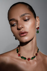 Watermelon necklace - Opuline