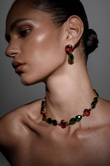 Watermelon necklace - Opuline