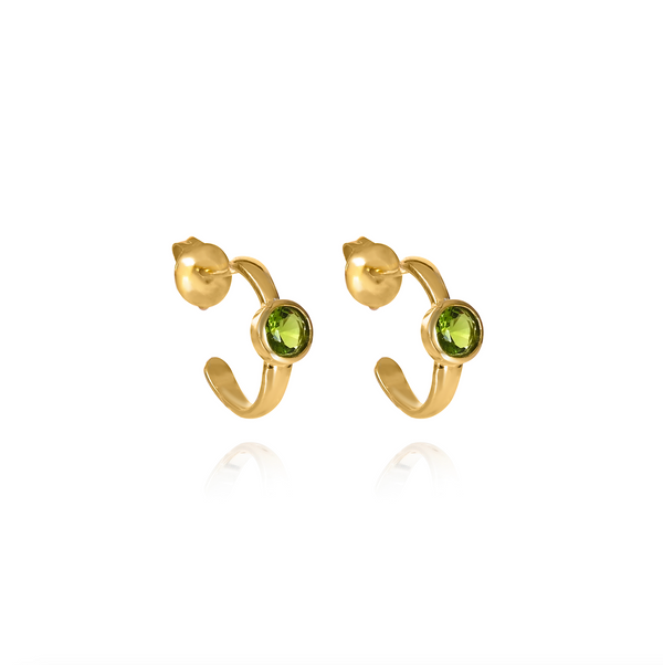 Kiki Peridot hoop