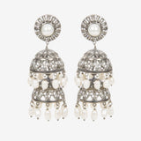 Bambi Jhumki Silver - Opuline